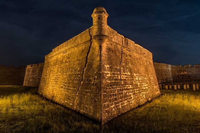 Castillo de San Marcos near St. Augustine