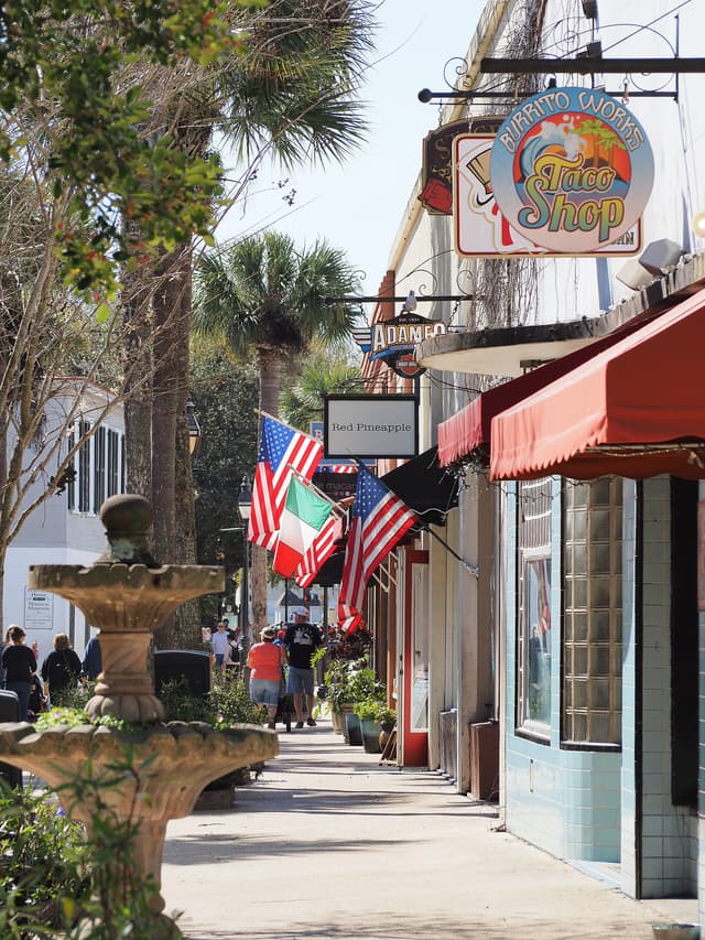 St. George Street near St. Augustine