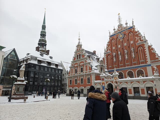 Town Hall Square near Riga