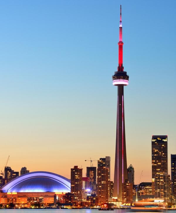 CN Tower near Toronto