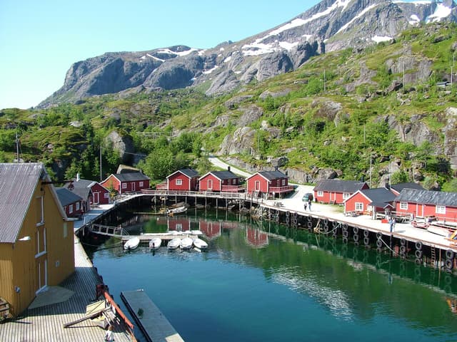 Nusfjord near Reine