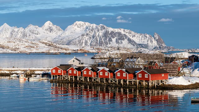 Svinøya Rorbuer near Svolvær