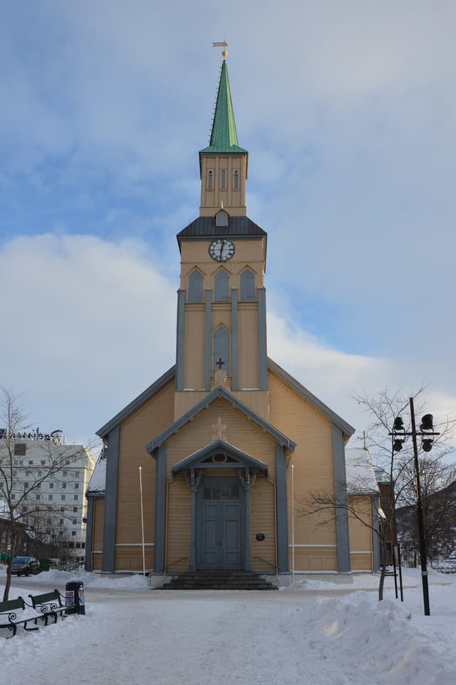 Tromsø Cathedral near Tromsø