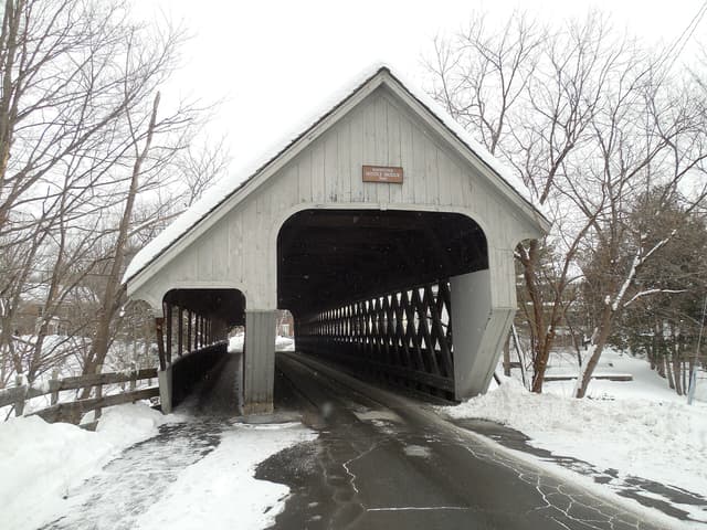 Middle Covered Bridge near Woodstock