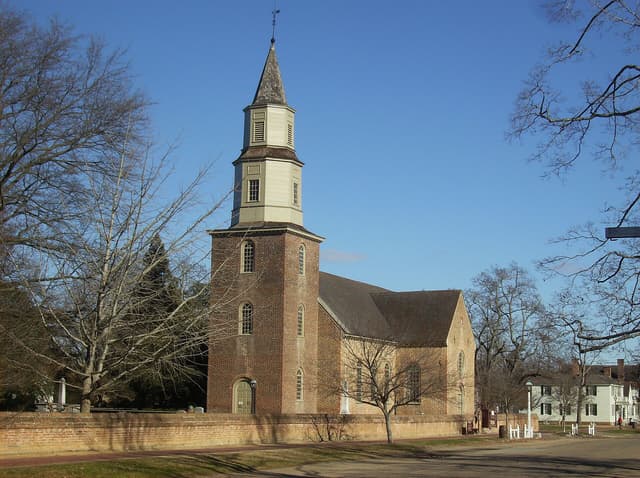 Bruton Parish Church near Williamsburg