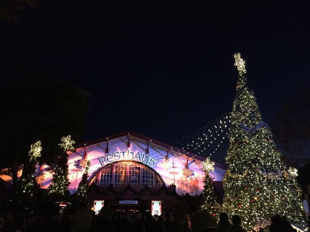 Busch Gardens Christmas Town near Williamsburg