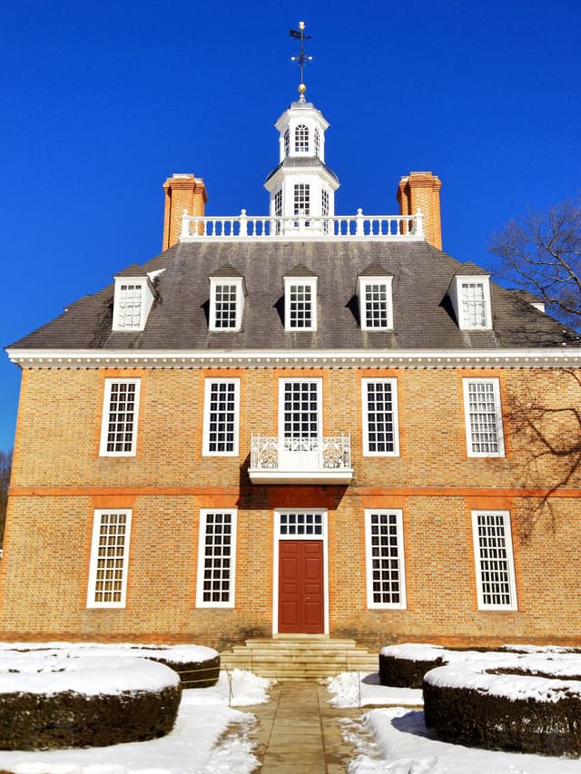 Governor's Palace near Williamsburg