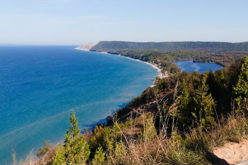 Michigan Lake Shore curated route